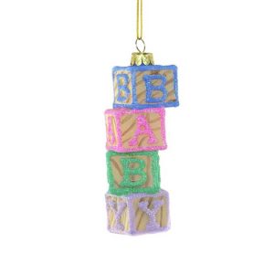 Baby Blocks Ornament