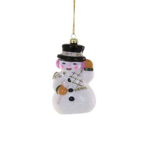 Vintage Snowman Ornament