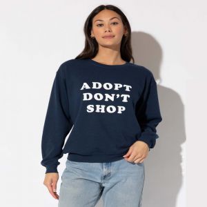 Adopt Don't Shop Classic Sweatshirt