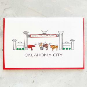 Oklahoma National Stockyards Card