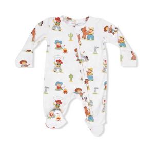 Vintage Cowboys 2 Way Zipper Footie