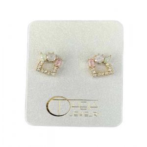 Lucy Pastel Ice Square Earrings