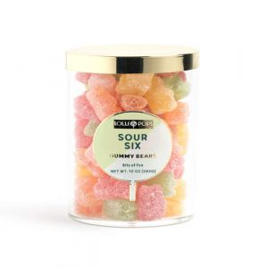 Sour Six Gummy Bears Tube