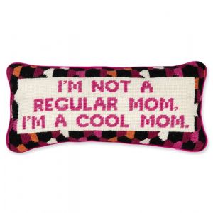 Cool Mom Needlepoint Pillow