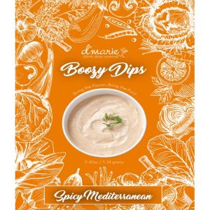 Spicy Mediterranean Boozy Dip