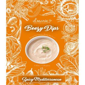 Spicy Mediterranean Boozy Dip