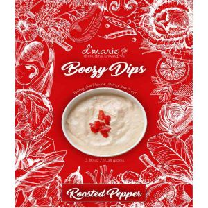 Roasted Pepper Boozy Dip