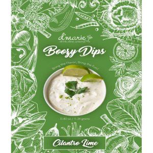Cilantro Lime Boozy Dip