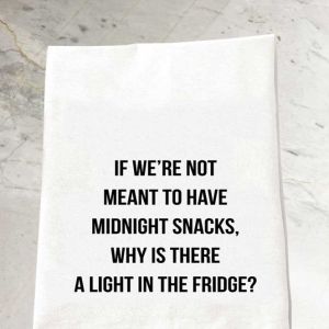 Midnight Snacks Tea Towel