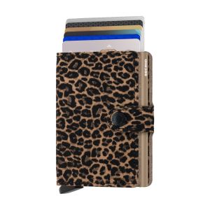 Leopard-Beige Miniwallet