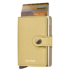 Butter Yellow Pebble Miniwallet