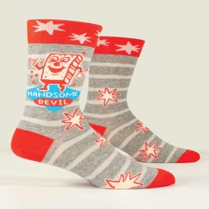 Handsome Devil Men's Crew Socks