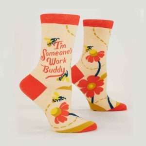 I'm Someone's Work Buddy Women's Crew Socks