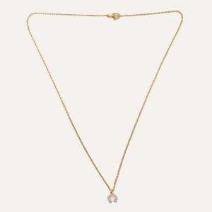 Gold Lucky Horseshoe Necklace