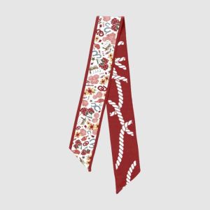 Oklahoma Sooners Skinny Scarf