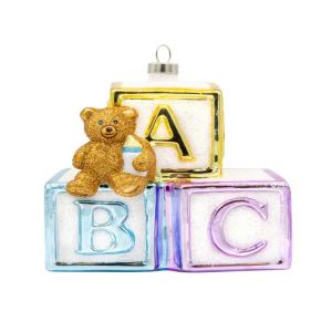 Baby Blocks Ornament