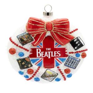 The Beatles Rocking Wreath Ornament
