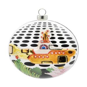 Beatles Yellow Submarine Disc Ornament