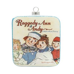 Raggedy Ann & Andy Book Cover Ornament