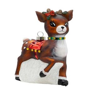 Vintage Reindeer Ornament