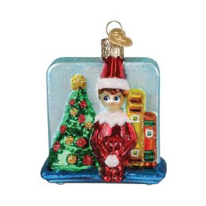Scout Elf Storytime Ornament