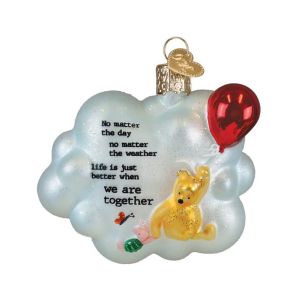 Winnie And Piglet Together Ornament