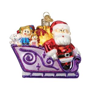 Santa And Friends Ornament