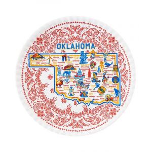 Oklahoma 'Paper' Plate