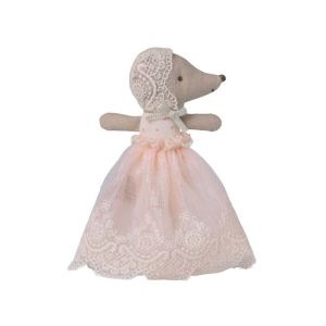 Baby Mouse in Powder Gown
