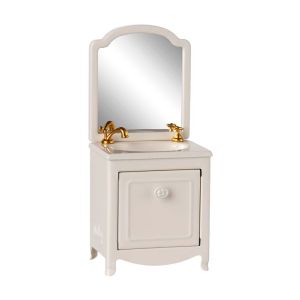 Off White Sink Dresser for Mouse