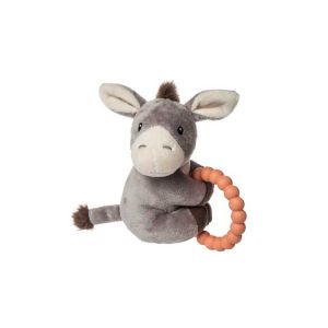 Dusty Donkey Teether Rattle