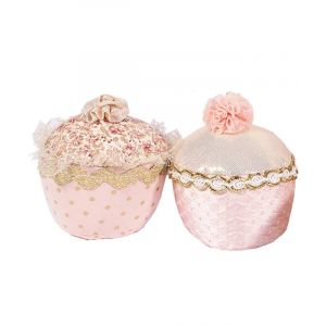 Fabric Cupcake Set