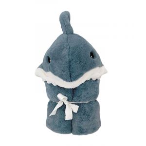 Seaborn Shark Hooded Toddler Blanket