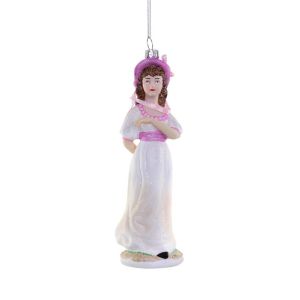 Pink Girl Ornament