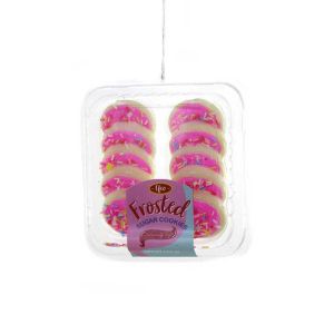 Deliciously Pink Soft Sugar Cookies Ornament
