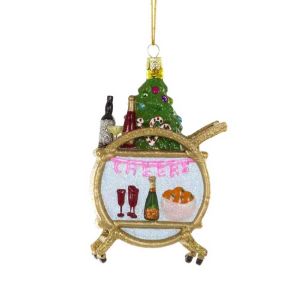 Holiday Bar Cart Ornament