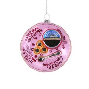 Plated Caviar Ornament