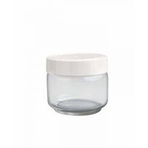 Small Glass Pinstripes Canister