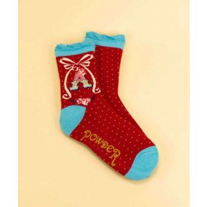 Women's Monogrammed Ankle Socks
