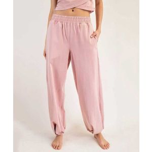 Dusty Rose Pocket Jogger Sweatpants