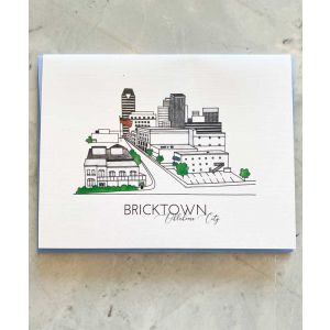Bricktown Skyline Card