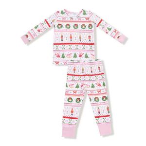 Pink Sugar Plum Fairy Fair Isle Long Sleeve Loungewear