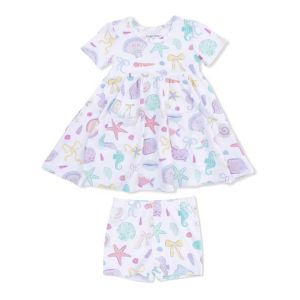 Beach Days Twirly Dress with Cartwheel Shorts