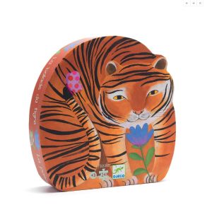 Tiger's Walk 24pc Silhouette Jigsaw Puzzle