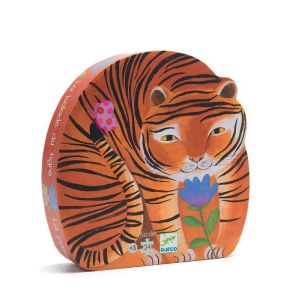 Tiger's Walk 24pc Silhouette Jigsaw Puzzle