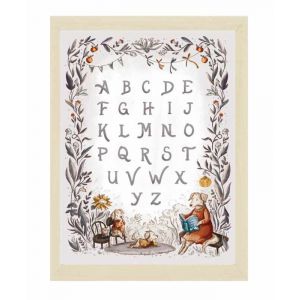 Story Time Alphabet Magnet Board