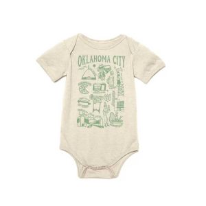 Oklahoma City Bucket List Infant Onesie