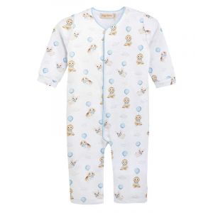 Cute Puppies Blue Coverall