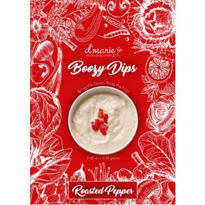 Roasted Pepper Boozy Dip