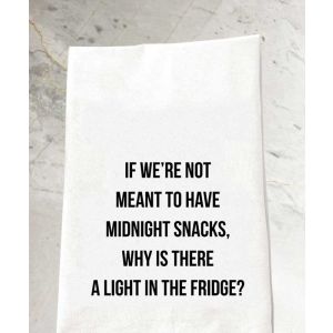 Midnight Snacks Tea Towel